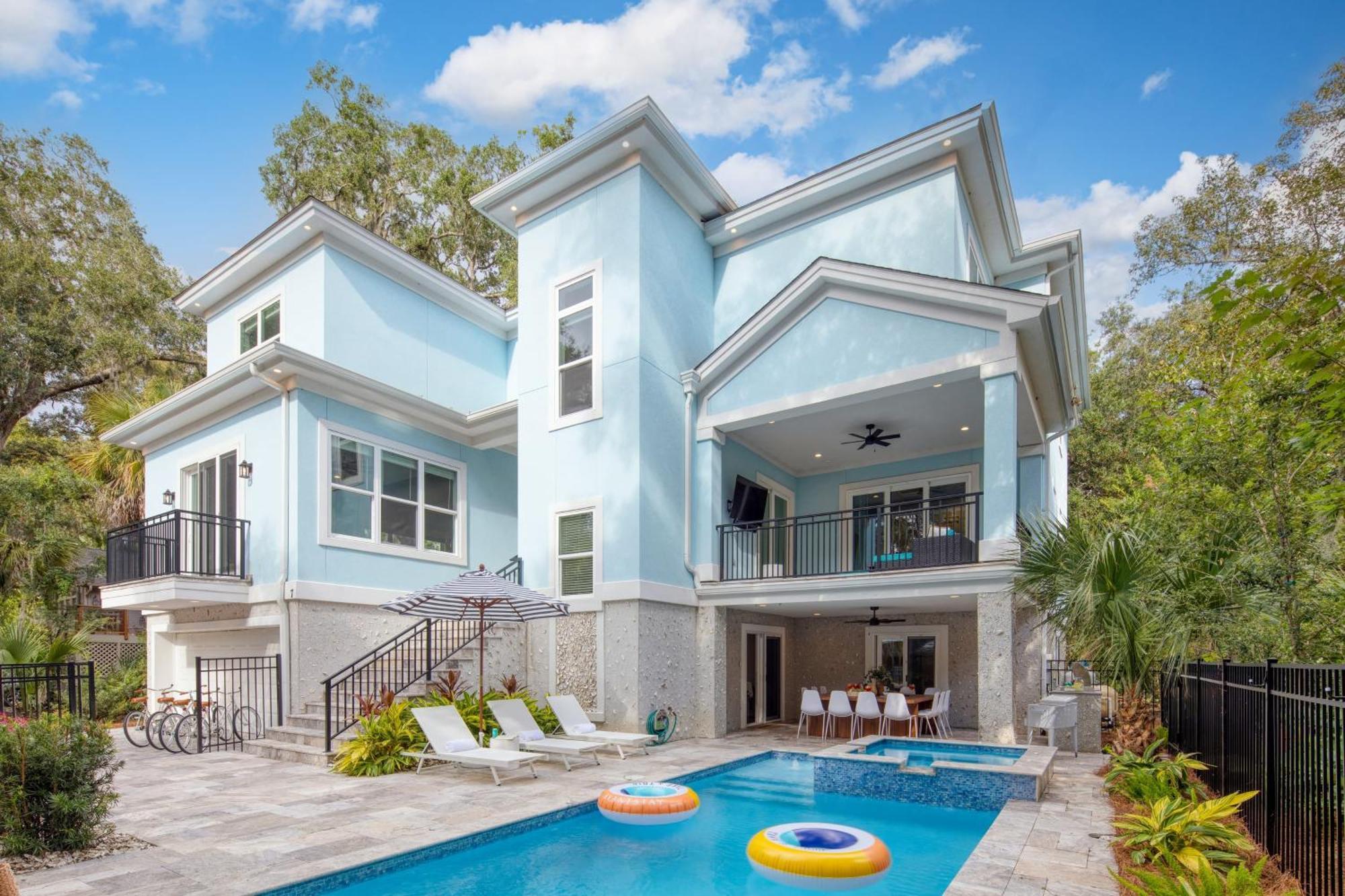 Dory By Avantstay Walk To The Beach Luxe Home Hilton Head Island Bagian luar foto