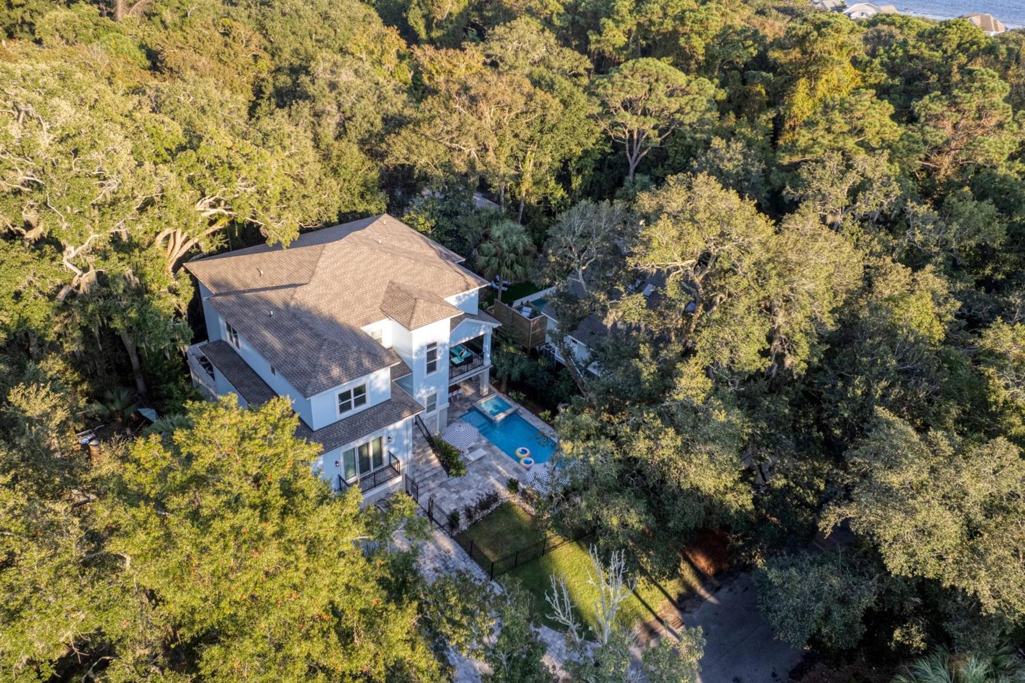 Dory By Avantstay Walk To The Beach Luxe Home Hilton Head Island Bagian luar foto